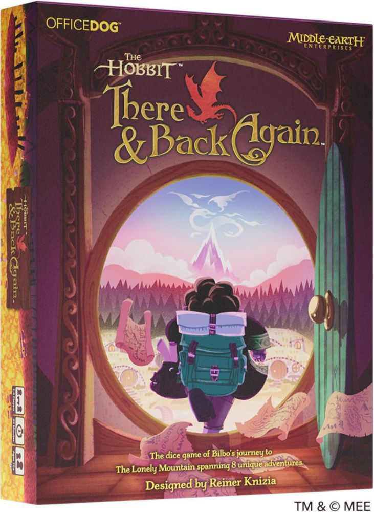 Juego de Mesa Asmodee El Hobbit: Allá y de Vuelta