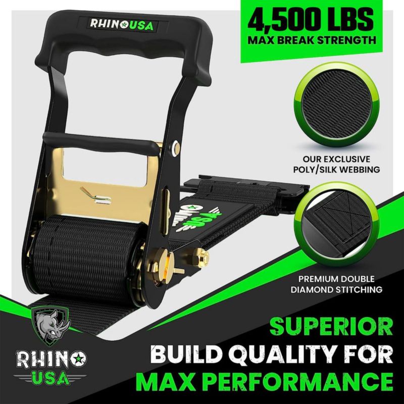 Kit de Cuñas para Ruedas Rhino USA 4500 lb (Pack de 4)