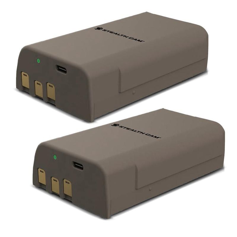 Batería recargable Stealth Cam 12 V/5000 mAh (pack de 2)