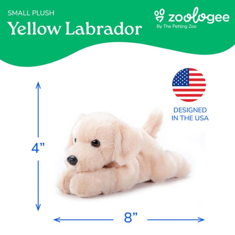 Peluche The Petting Zoo 20 cm Labrador amarillo