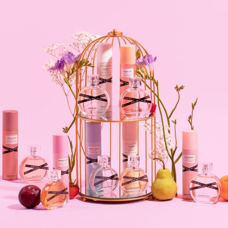 Perfume ¿Así que...? Spray corporal Secret Crush para mujer 50 ml