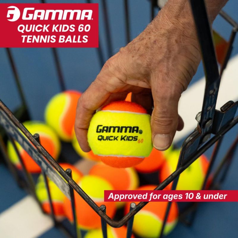 Pelotas de tenis GAMMA Quick Kids 60 (paquete de 48)