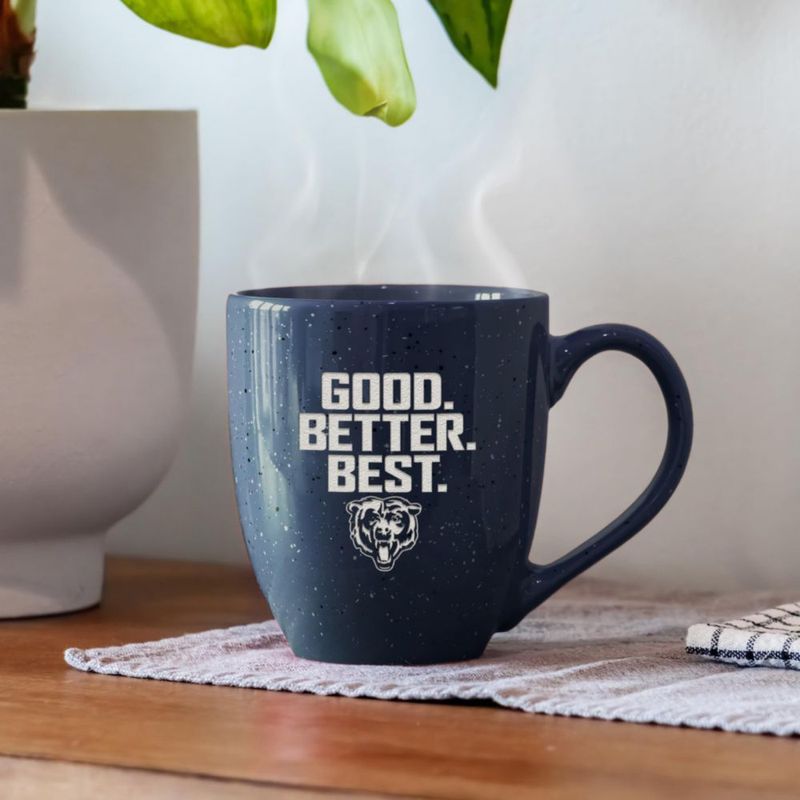 Taza de café Rico Industries 454 ml Chicago Bears azul marino