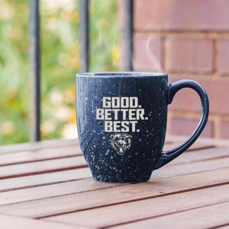 Taza de café Rico Industries 454 ml Chicago Bears azul marino