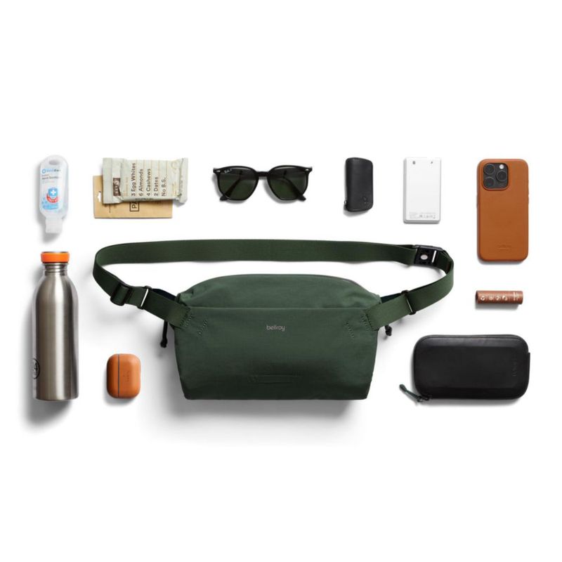 Bolsa bandolera Bellroy Lite verde abeto 20 × 30 × 10 cm 7 L