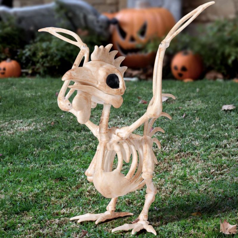 Escultura JOYIN Esqueleto de Gallo 17 cm Posable