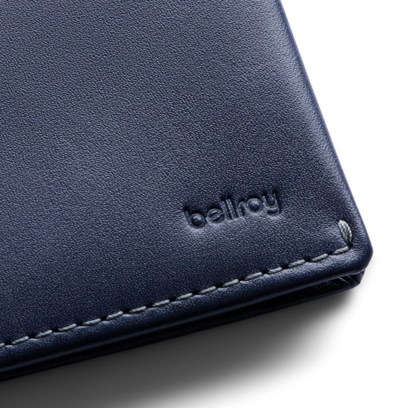 Billetera Bellroy Slim Sleeve Azul Marino 80 mm × 95 mm
