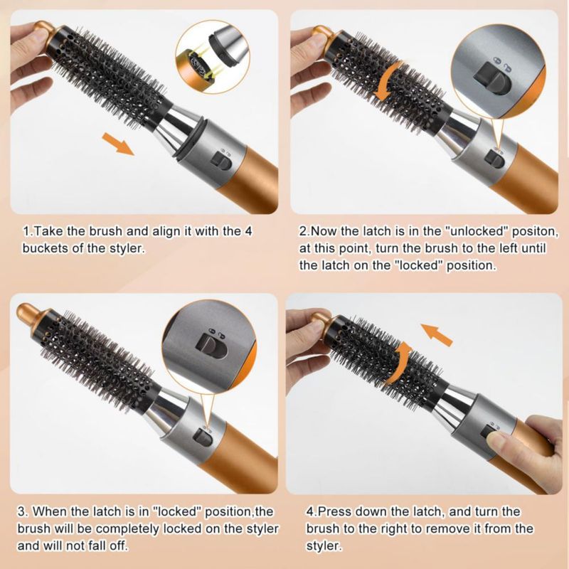 Cepillo Voluminizador de 20 mm Chuancheng para Dyson Airwrap