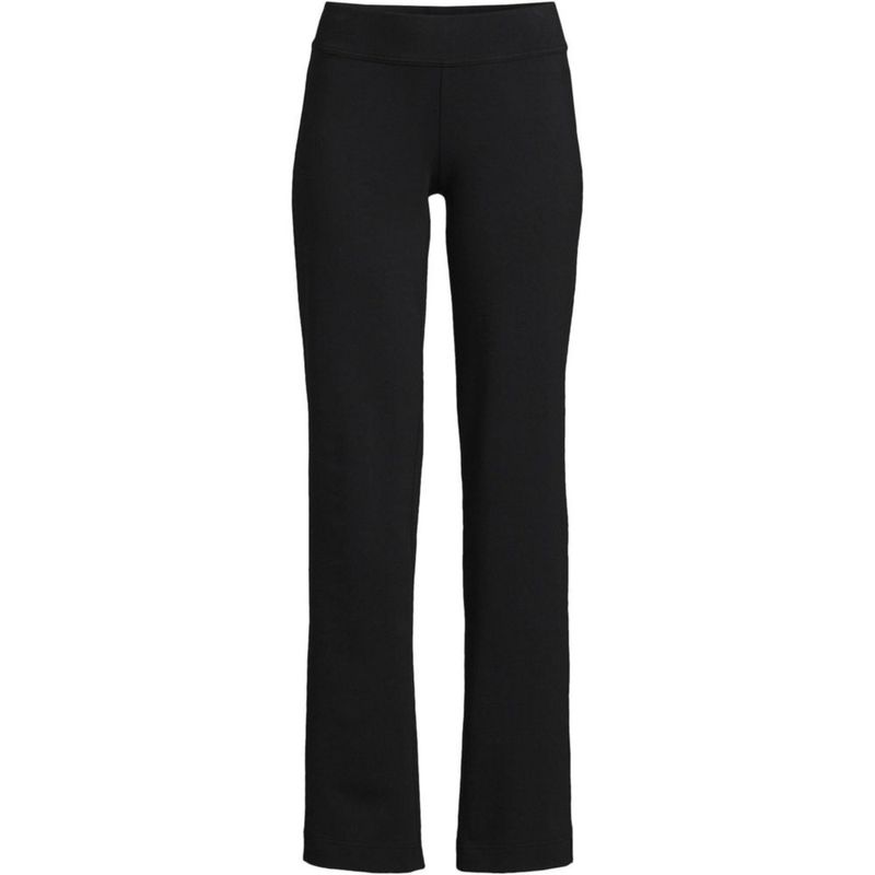 PANTALONES Lands' End Starfish de Pierna Recta 2X Negro