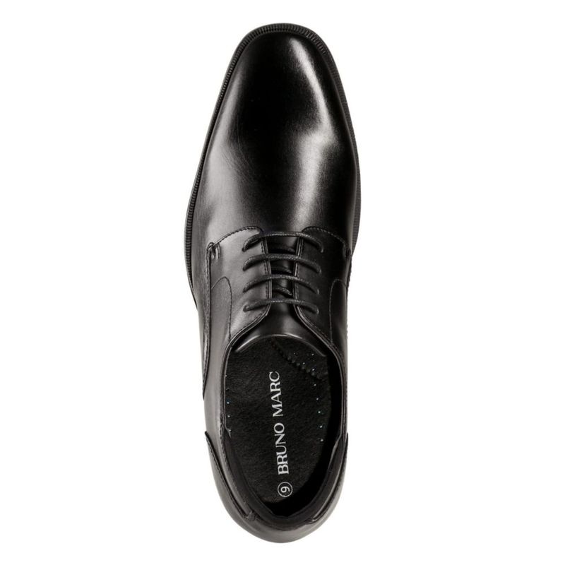 Zapatos Oxford clásicos negros Bruno Marc talla 9
