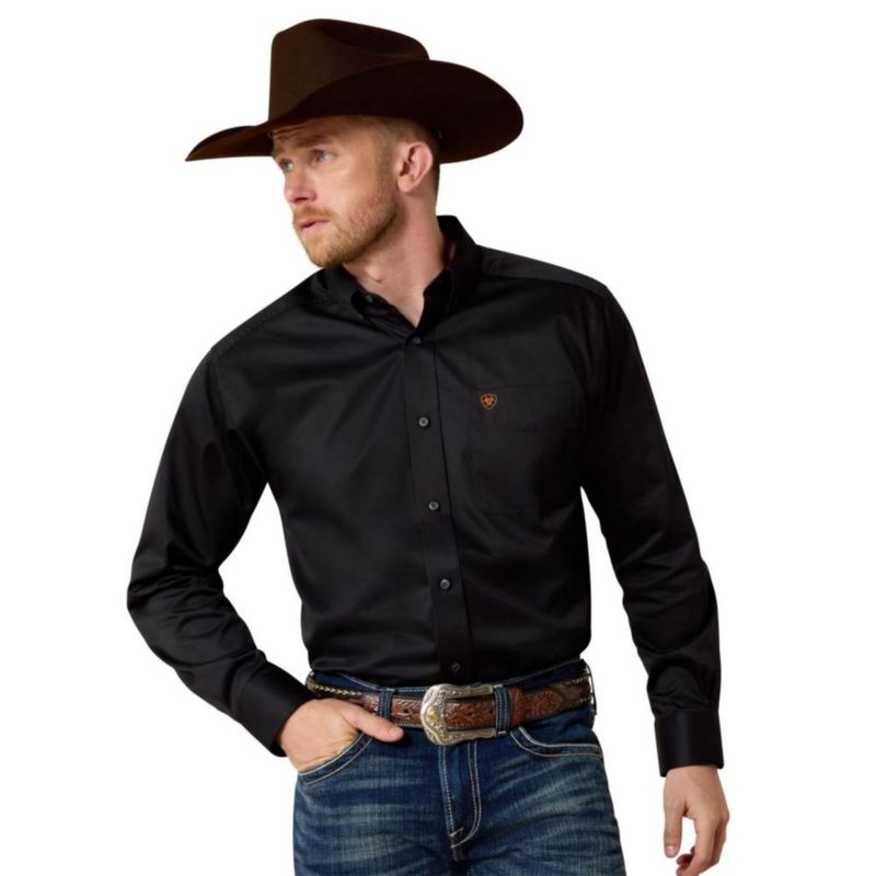 Camisa ARIAT de manga larga estilo western con botones