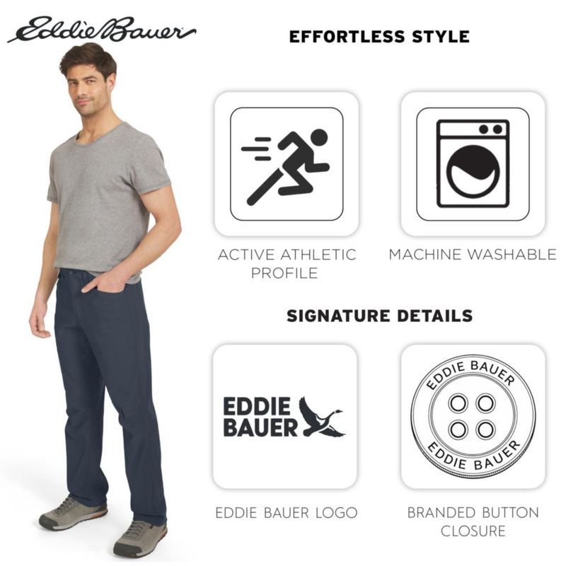 PANTALONES Eddie Bauer 76 cm x 81 cm Storm Corte Atlético