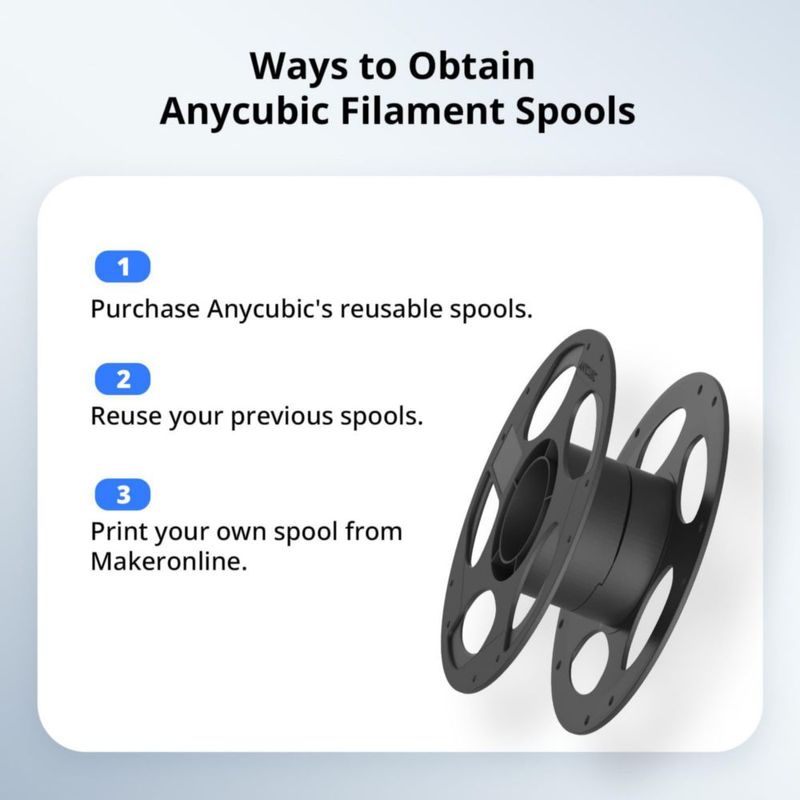 Filamento PLA ANYCUBIC 175 mm 1 kg Naranja