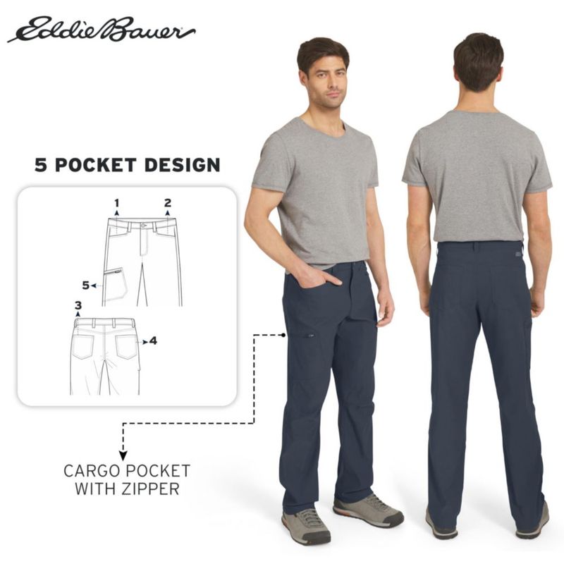 PANTALONES Eddie Bauer 40W x 32L Storm Athletic Fit