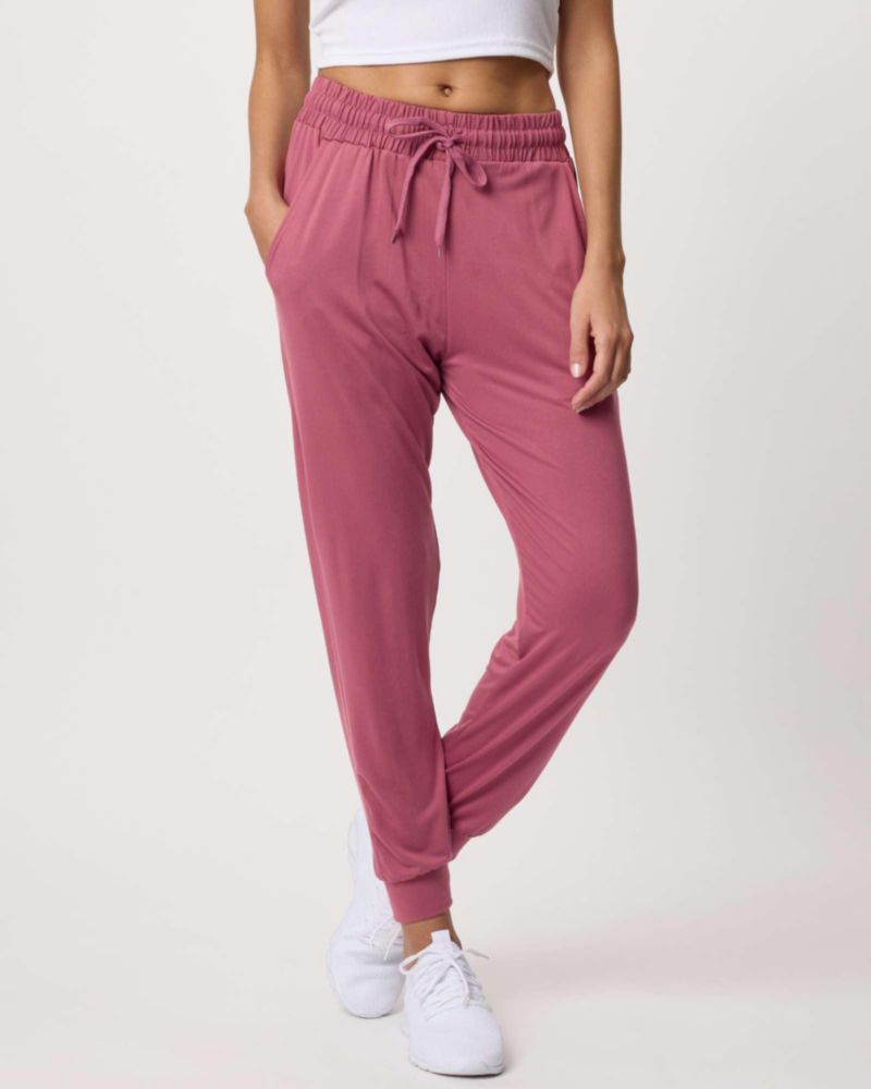 Pantalones jogger Real Essentials Pack de 3 para mujer con bolsillos