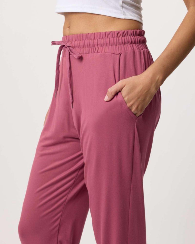 Pantalones jogger Real Essentials Pack de 3 para mujer con bolsillos