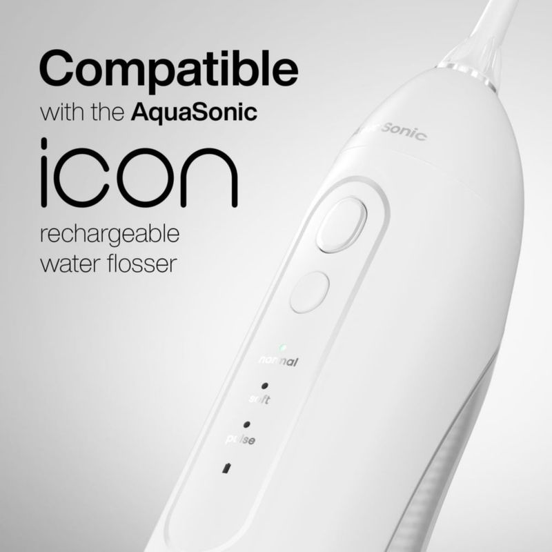 Puntas de repuesto para Irrigador Bucal Aquasonic Icon - Pack de 5 (4 tipos)