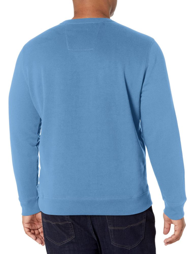 Sudadera de punto polar Nautica azul stern talla grande