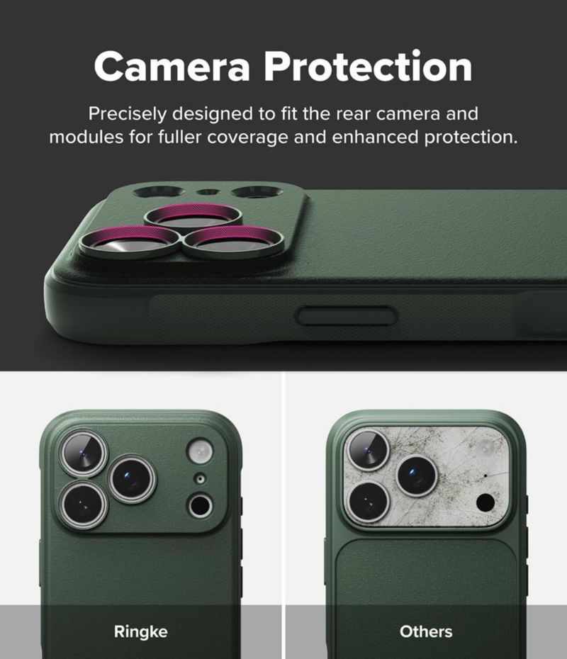 Funda Ringke Onyx para iPhone 18 Pro Max Verde Oscuro