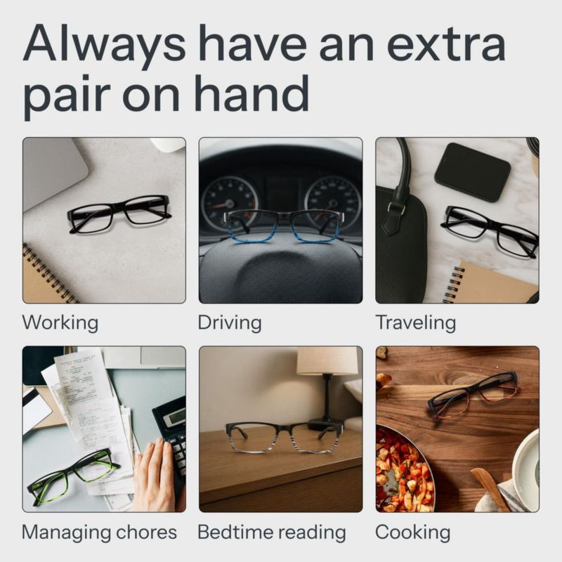Gafas de Lectura Gaoye con Protección contra Luz Azul - Pack de Valor