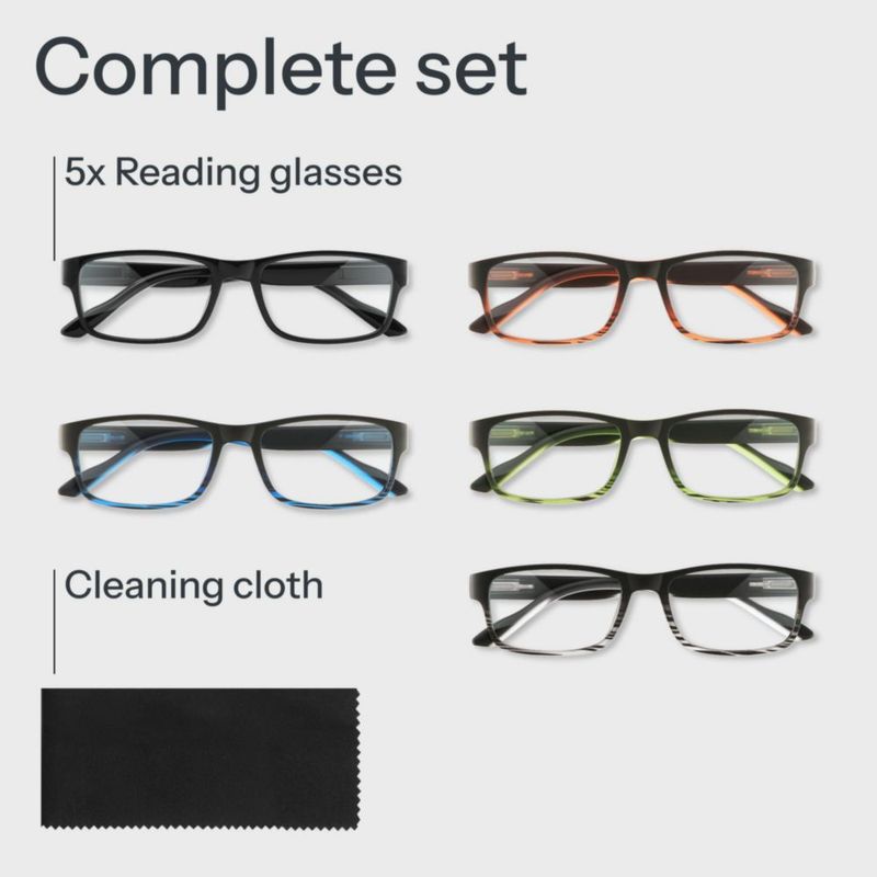 Gafas de Lectura Gaoye con Protección contra Luz Azul - Pack de Valor