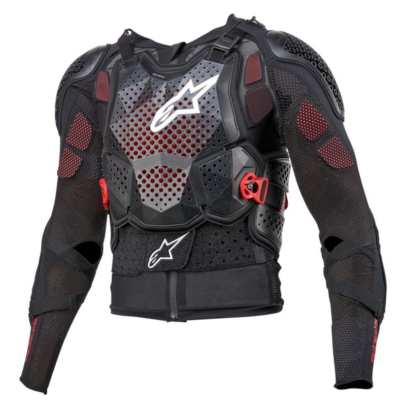 Chaqueta de Protección Alpinestars Bionic Tech V3 M Negro/Rojo
