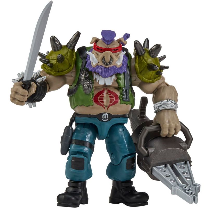 Figura de acción TEENAGE MUTANT NINJA Bebop x Ripper