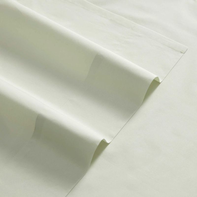 Juego de sábanas Laura Ashley Queen Percale verde tenue