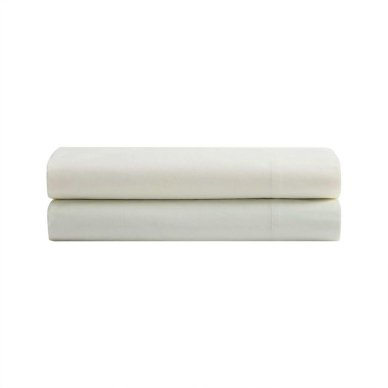 Juego de sábanas Laura Ashley Queen Percale verde tenue