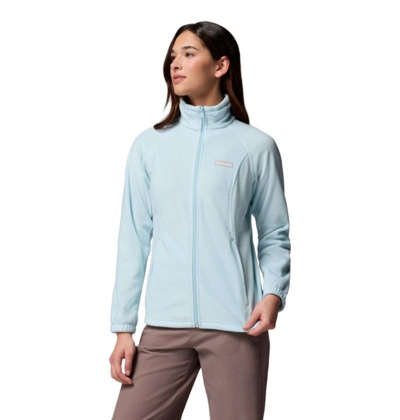 Chaqueta polar Columbia Benton Springs para mujer con cremallera completa