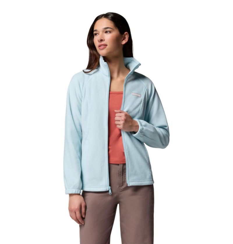 Chaqueta polar Columbia Benton Springs para mujer con cremallera completa