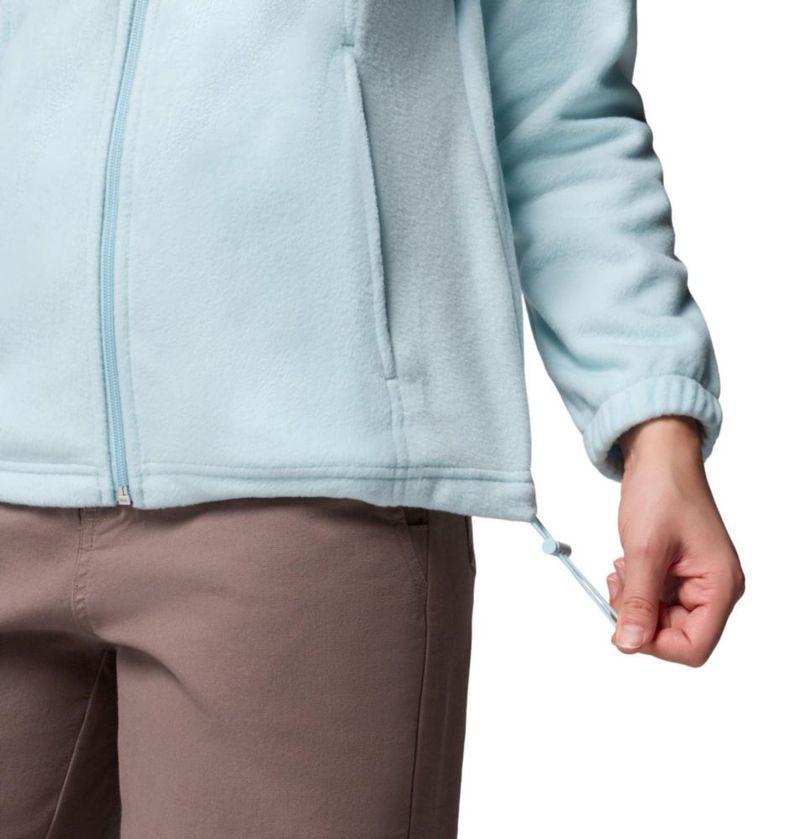 Chaqueta polar Columbia Benton Springs para mujer con cremallera completa