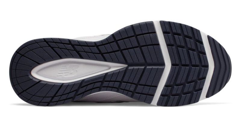 Zapatillas New Balance 608 V5 Blanco/Azul Marino 255 cm Extra Ancha