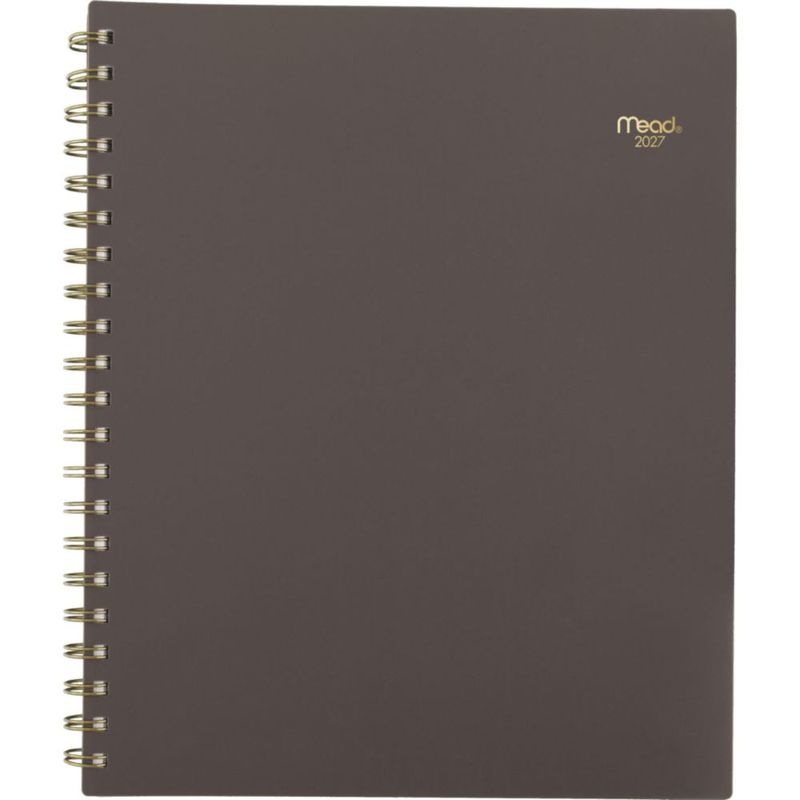 Agenda Mead 21 cm x 28 cm 2027 Marrón Café
