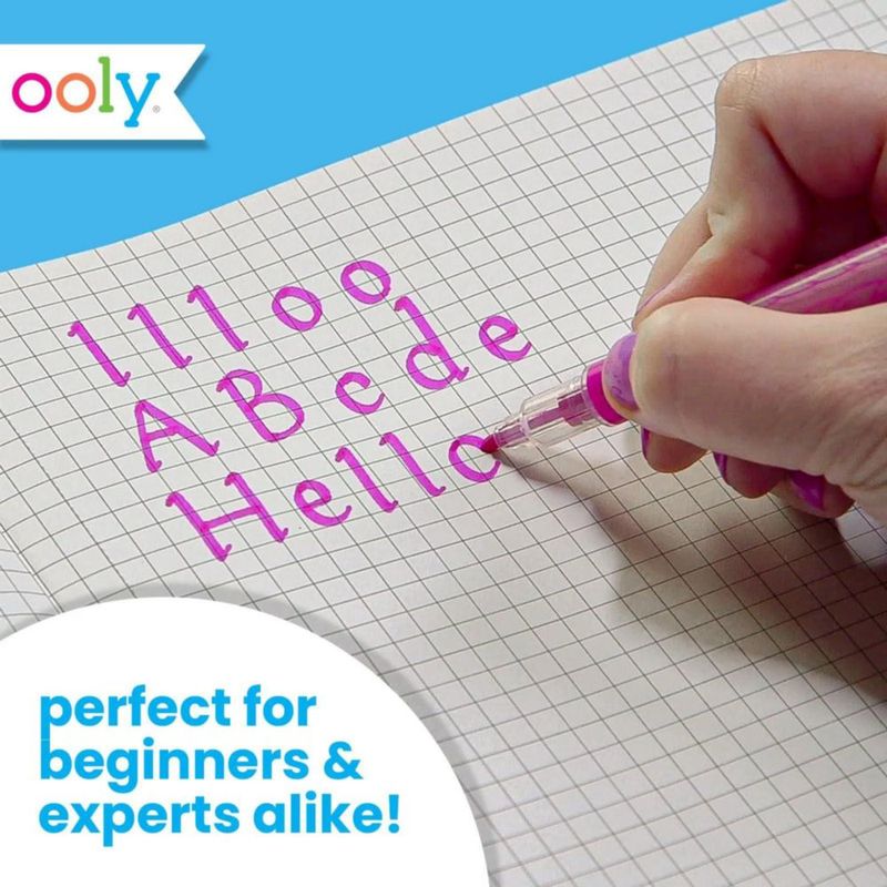 Set de 12 Marcadores de Caligrafía Ooly de Doble Punta