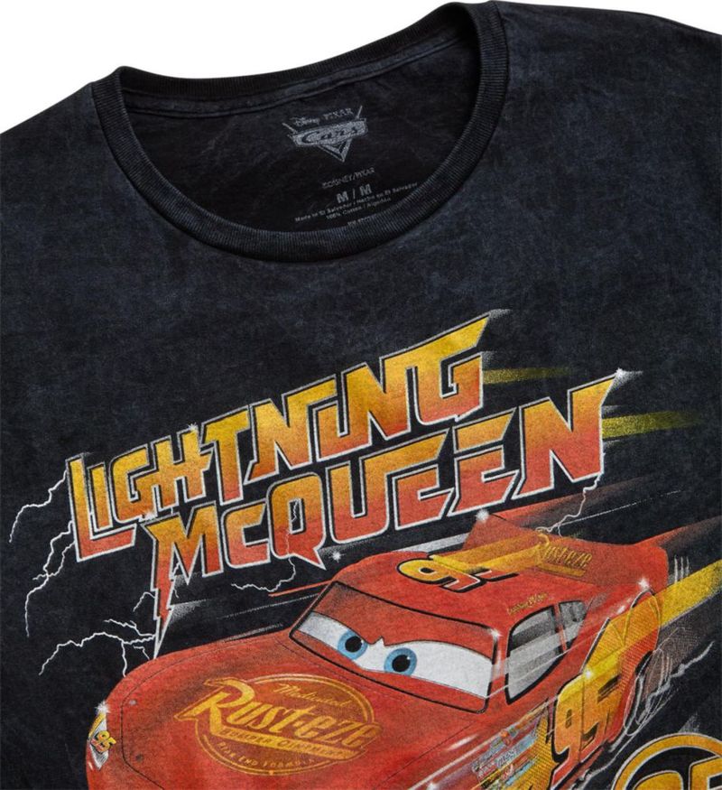 Camiseta Disney gráfica Lightning McQueen (queda pequeña)