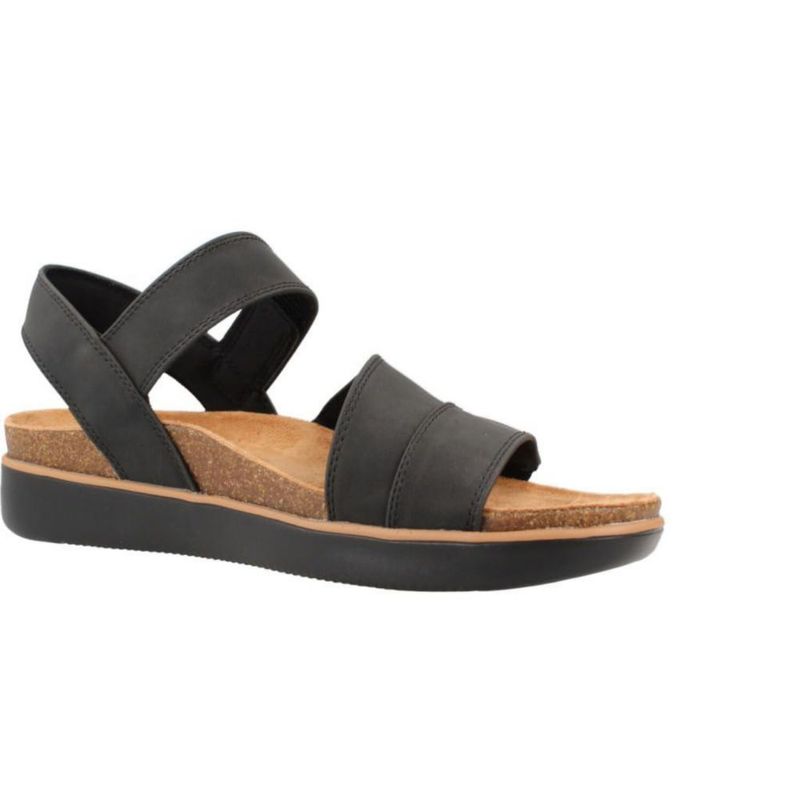 Sandalia Skechers LIFTED COMFORT negra talla 6 M