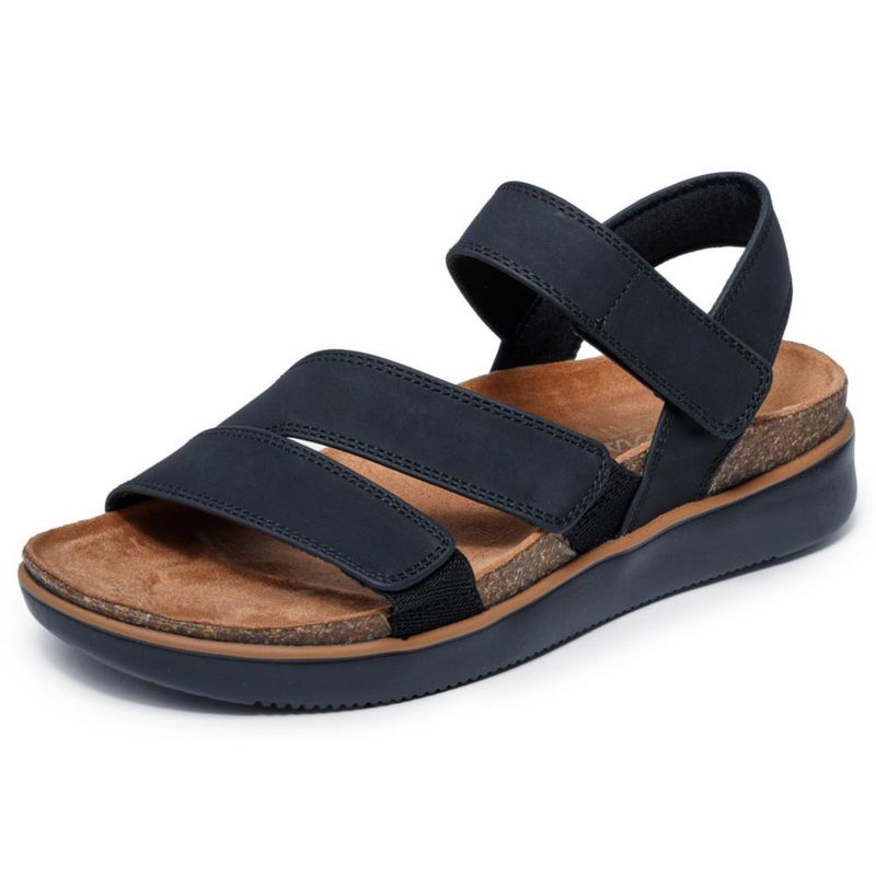 Sandalia Skechers LIFTED COMFORT negra talla 6 M