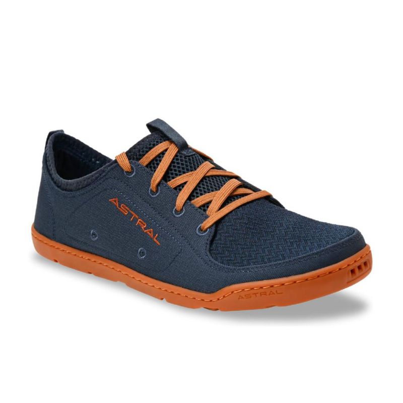 Zapatos Astral Loyak para Hombre M 13 Azul Marino/Marrón