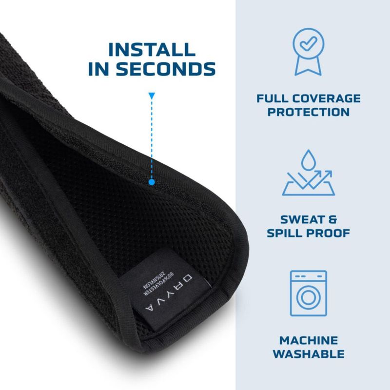 Cubierta para Cinturón de Seguridad Dryva 51 cm Impermeable - Pack de 2