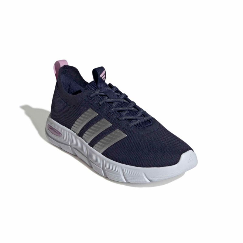 Zapatillas adidas Cloudfoam Flex 6 para mujer - Azul oscuro/Plata mate
