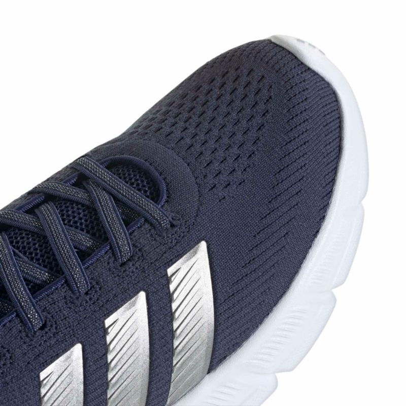 Zapatillas adidas Cloudfoam Flex 6 para mujer - Azul oscuro/Plata mate