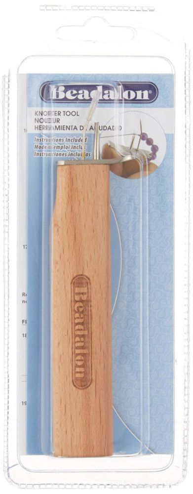 Herramienta para anudar Beadalon 20x3x2 cm Marrón