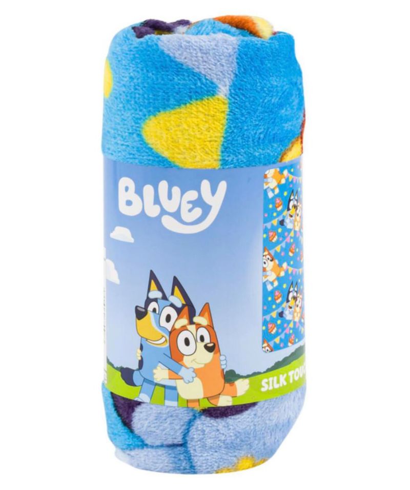 Manta Northwest 102 cm x 127 cm Bluey y Bingo