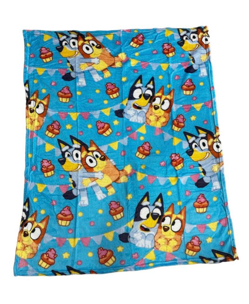 Manta Northwest 102 cm x 127 cm Bluey y Bingo