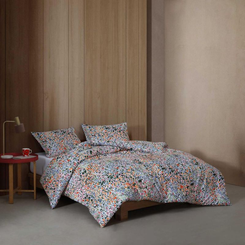 Juego de Edredón MARIMEKKO Queen de Algodón Percal 229 × 234 cm