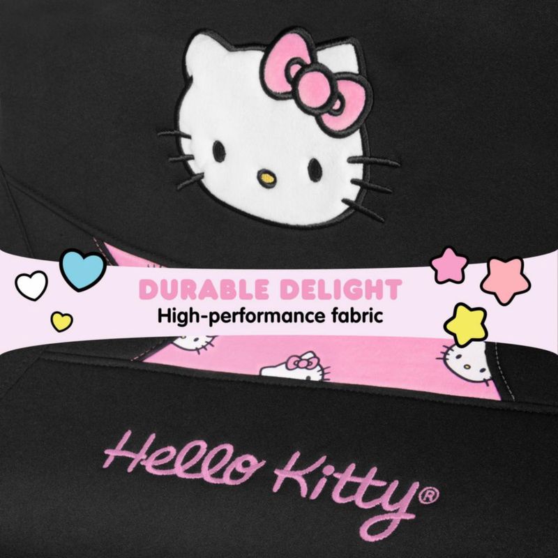 Cubierta de Asiento Carbella Hello Kitty Rosa 2 pzs Poliéster