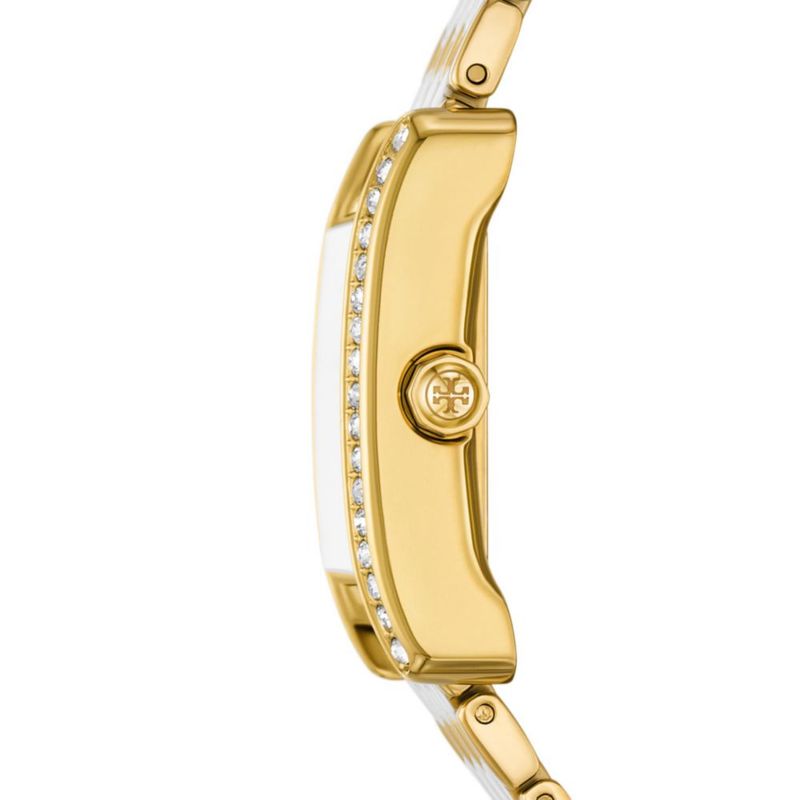 Reloj Tory Burch TBW1094 27 mm de acero inoxidable bicolor