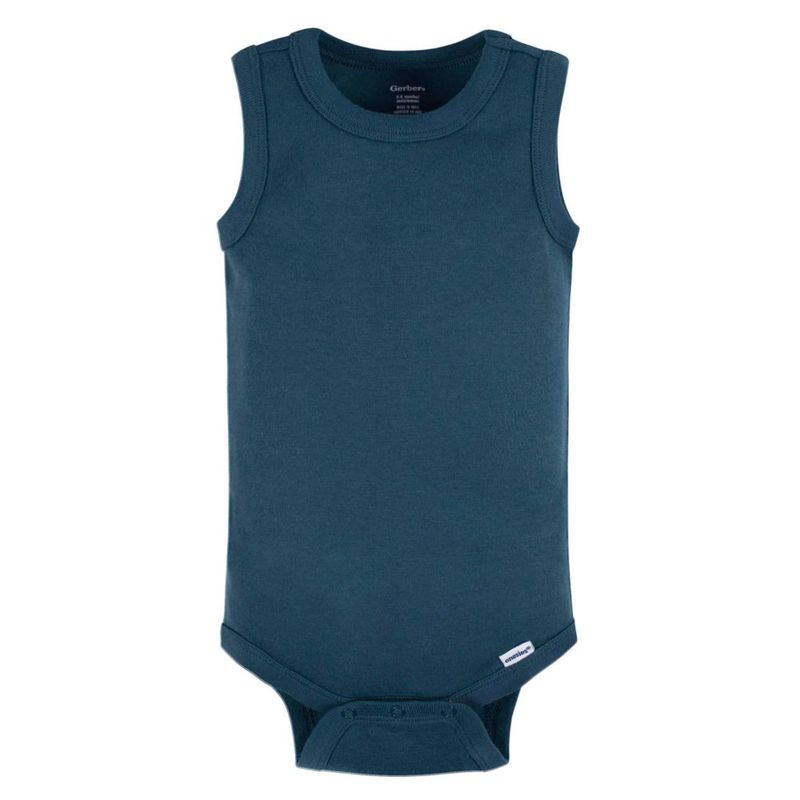 Leotardo Gerber 24 meses con rayas azules - pack de 5