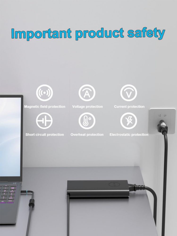 Cargador de CA HSXIRQA 240W para Dell Alienware Precision